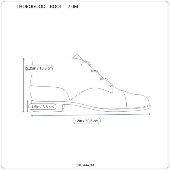 Thorogood Boots Mens Uniform Classics Poromeric Cross-Trainer Plus Black 7/M - Picture 6 of 8